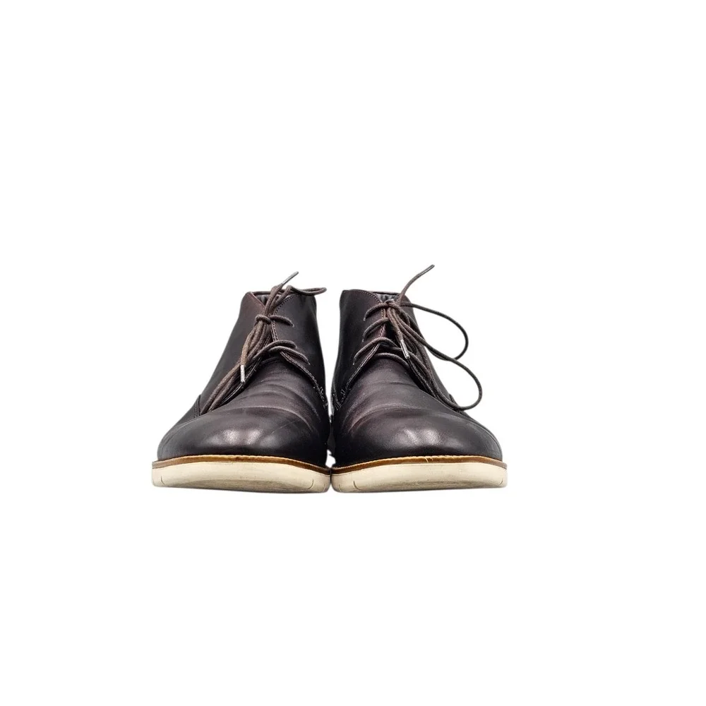 Josef Seibel Men's Size 46/ 12 US‎ EUC Tyler Brown Leather Lace Up Chukka Boots